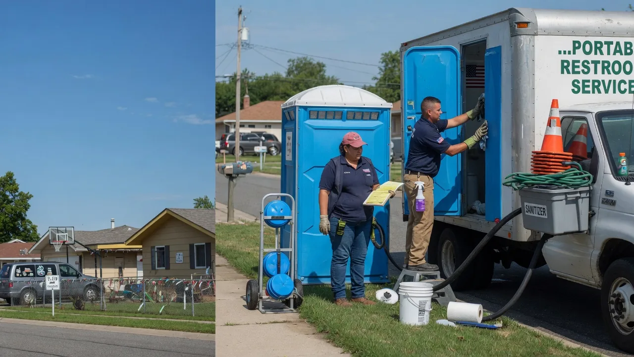 Porta Potty Rental in Okmulgee, OK near me